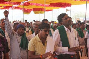 Campaigning is linked to basic and in-depth agroecology and ZBNF training, delivered at the Amrita Bhoomi training centre and demonstration farms.
